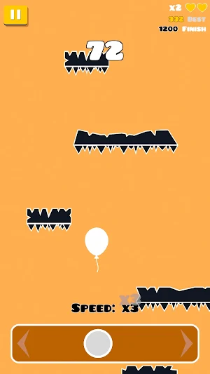 Balloon Dash : Geometry fly Screenshot 1