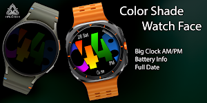 Color Shade Watch Face Screenshot 0