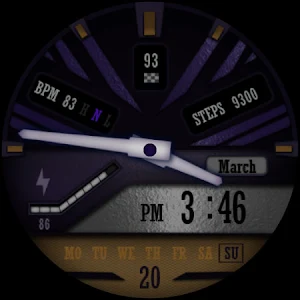 W-Design WOS074 - Watch Face Screenshot 3