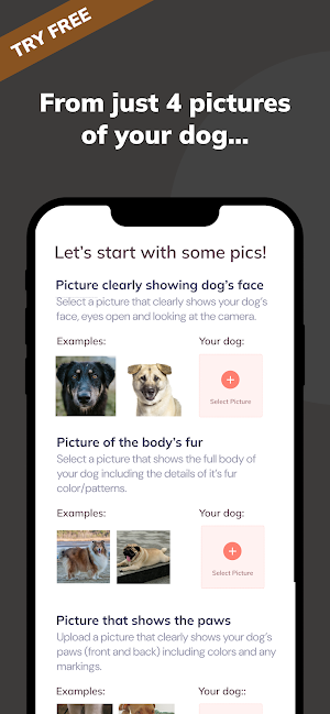DogCamera ‑ AI Pet Portraits Screenshot 1