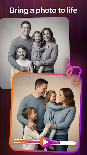 Bring to Life AI Photo tovideo Screenshot 0