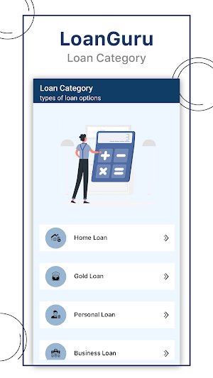 LoanGuru - EMI Loan Calculator Screenshot 2