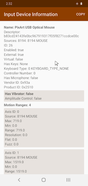 Input Device Sleuthhound Lite Screenshot 0