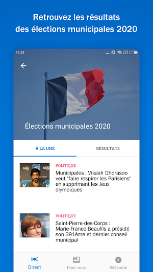 France Bleu - actus en région, radios locales Screenshot 0