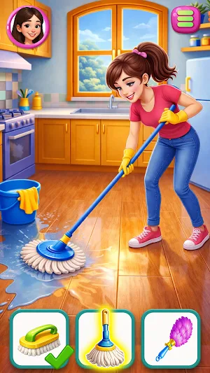Home Cleaning Master Game Screenshot 0