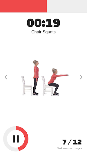 Exercise Plan for Seniors Screenshot 1