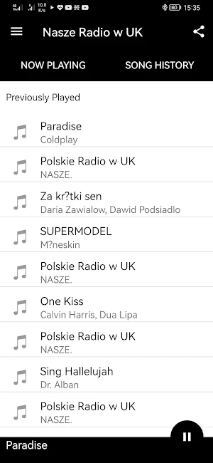 NASZE Radio UK Screenshot 2