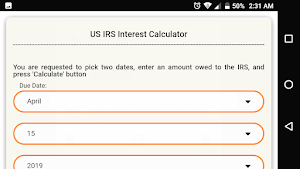 USA Tax Calculators Screenshot 3