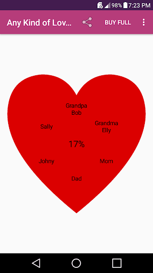Any Kind of Love Calc. Lite (Prank App) Screenshot 2
