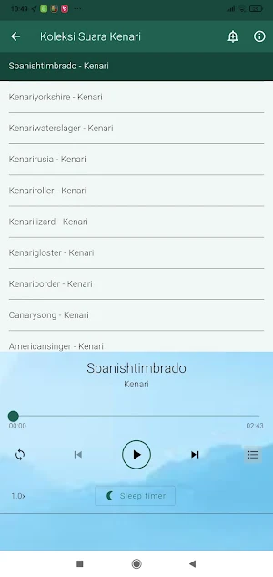 Kicau Kenari Ngerol Panjang Screenshot 3