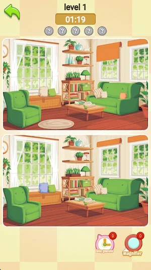 Cat Find Difference Screenshot 1