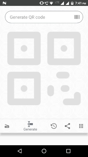 QR reader & Barcode scanner Screenshot 1