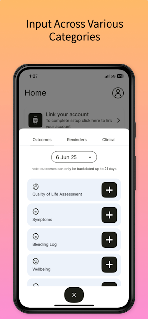 Haemocare Screenshot 1