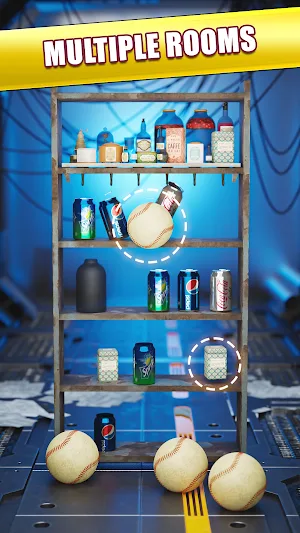 Knock Down Cans - Ball Hit Screenshot 3