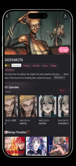 QToon - Webtoon & Manga Screenshot 2