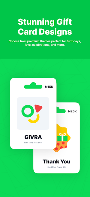 Givra - Gift Cards & Money Screenshot 3