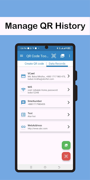 QR Code Tools Screenshot 1
