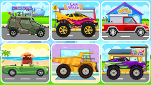 Car Wash & Car Games for Kids Screenshot 1
