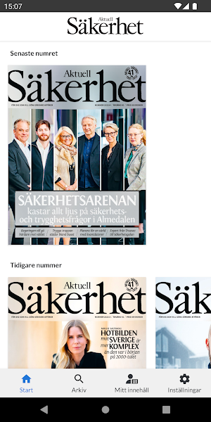 Aktuell Säkerhet Screenshot 0