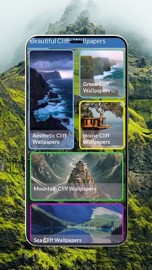 Beautiful Cliffs Wallpapers Screenshot 1