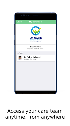 OncoWin Clinic Screenshot 1