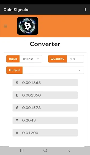 Coin Signals Screenshot 3