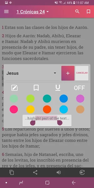 Biblia Latinoamericana Católica en Español Screenshot 2