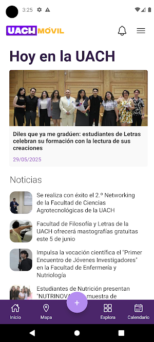 UACH Móvil Screenshot 1