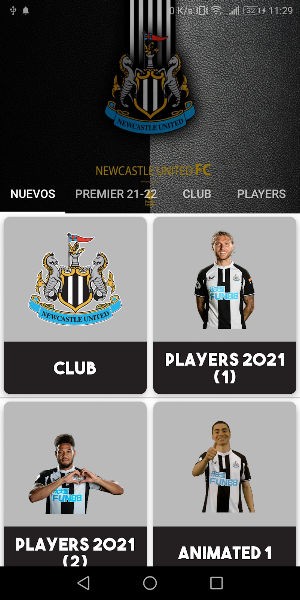 Newcastle United Stickers Screenshot 0
