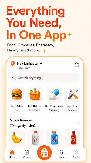 BotHanout: Delivery & Services Screenshot 1
