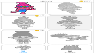 trolls pixel art coloring 2023 Screenshot 1