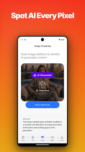 AI Detector: Text Image Video Screenshot 2