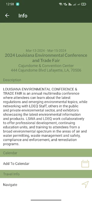 LA Environmental Conference Screenshot 2