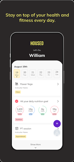 Housed Personal Training Screenshot 1