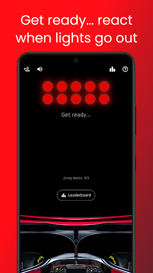 F1 Reaction Time Reflex Test Screenshot 0