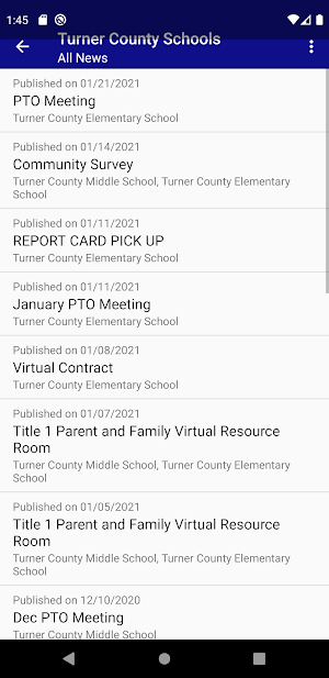 Turner County Schools Screenshot 3