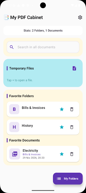 PDF Cabinet Screenshot 0