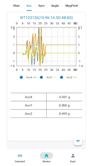 WitMotion Screenshot 2