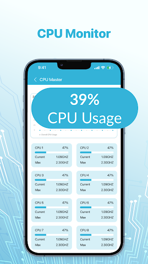 CPU Monitor: Phone Temperature Screenshot 0