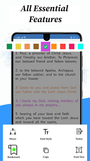 Holy RSV Bible (Revised Standard Version Bible) Screenshot 1