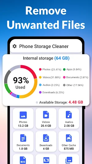 Phone Storage Cleaner: Cleanup Screenshot 1