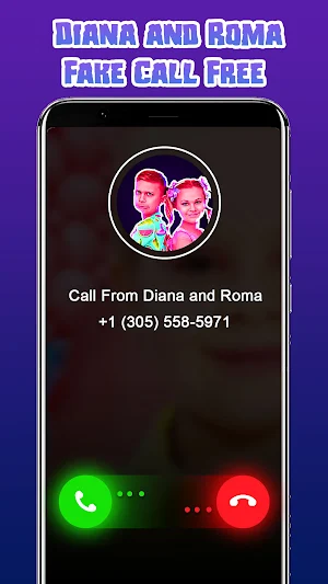 Diana and Roma: Call & Chat Screenshot 1