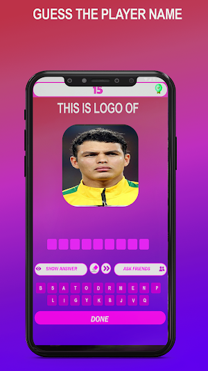 Football Player Name Quiz 2024 Screenshot 0