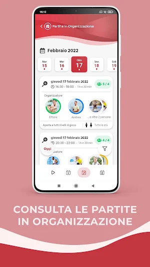 Kira Padel Bergamo Screenshot 1