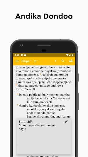 Biblia Kingindo - Soma Lugha Y Screenshot 3