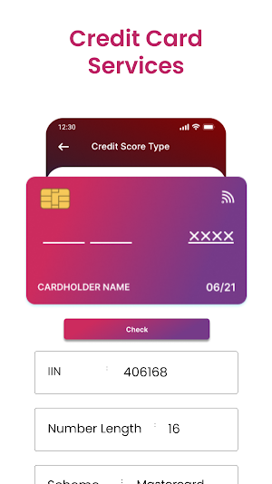 Credit Card Loan & Validator Screenshot 2
