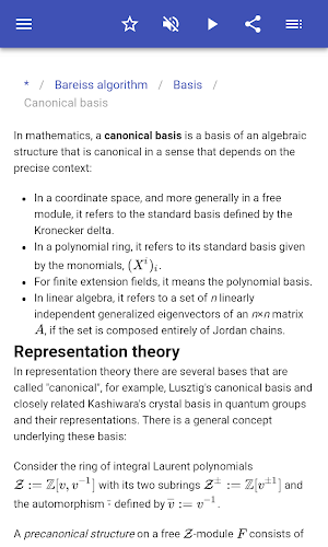 Linear algebra Screenshot 3