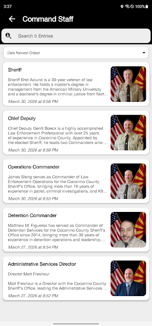 Coconino County Sheriff AZ Screenshot 1
