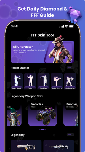 FFF Skin Elite Pass Screenshot 0