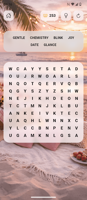 Love Grid: Couple Word Game Screenshot 1
